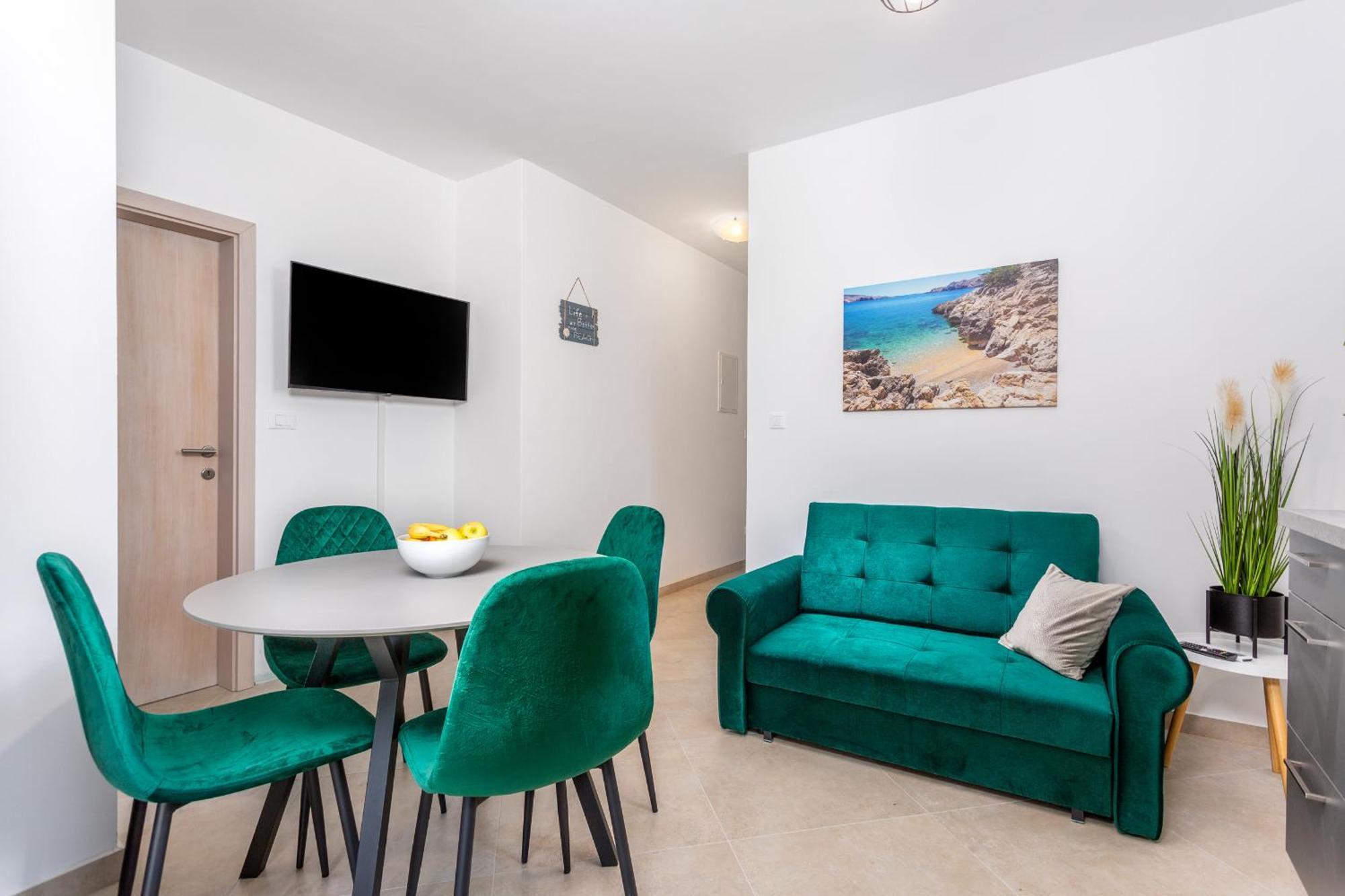 Divine Apartments Baška Buitenkant foto